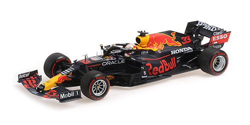 1:18 Red Bull Racing RB16B #33 Max Verstappen - Winner Monaco 2021 Minichamps