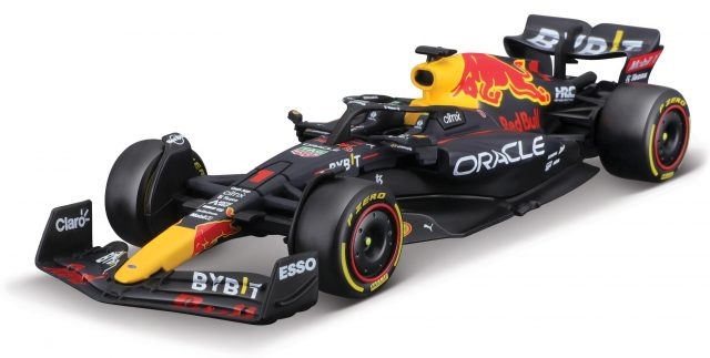 1:43 Red Bull RB18Max Verstappen 'zonder rijders figuur' Bburago