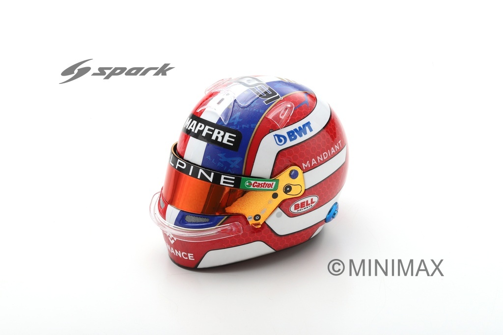 Helmet 1:5 Esteban Ocon #31 Alpine F1 Team 2022 Spark