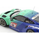 Schaalmodel 1:18 Porsche 911 GT3 R Falken Motorsports #44 24H Nürburgring 2019 IXO