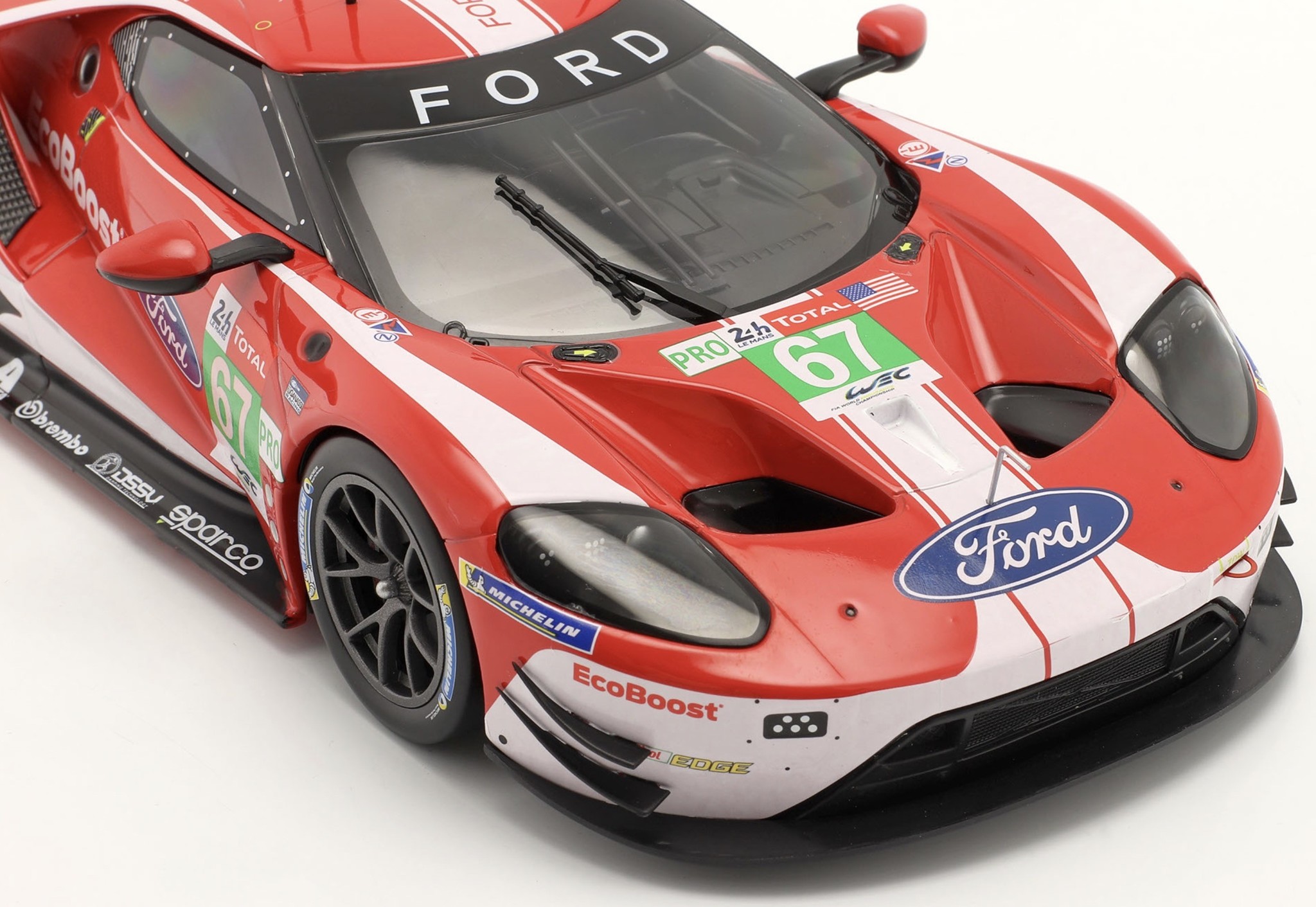 Scalemodel 1:18 Ford GT #67 Ford Chip Ganassi Team USA 24H Le Mans 2019 IXO