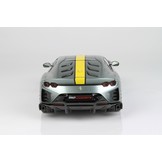 Schaalmodel 1:18 Ferrari 812 Competizione 2021 Grigio Coburn with Giallo Fly Stripe BBR