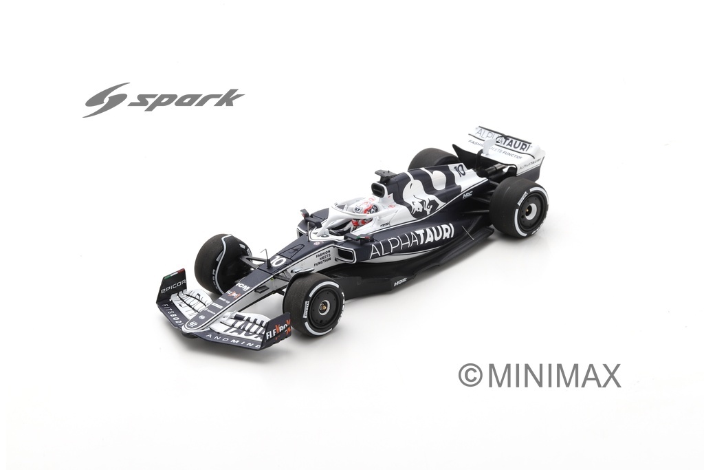 Scalemodel 1:43 Alpha Tauri AT03 #10 Pierre Gasly Australian GP 2022 Spark