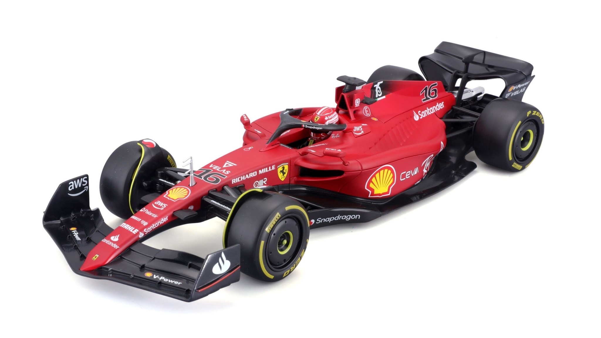 Scalemodel 1:18 Ferrari F1-75 #16 C. Leclerc 2022