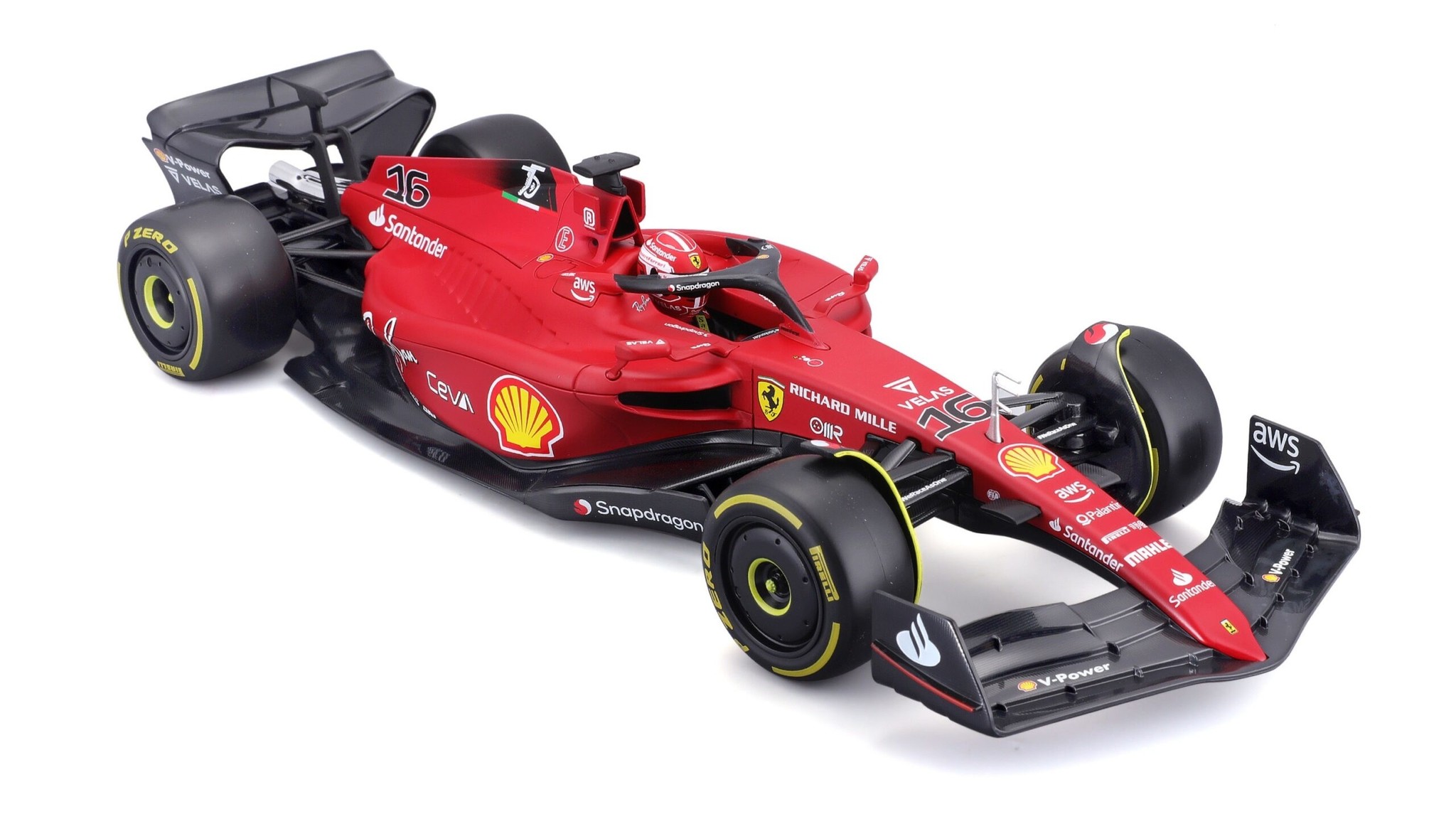 Scalemodel 1:18 Ferrari F1-75 #16 C. Leclerc 2022