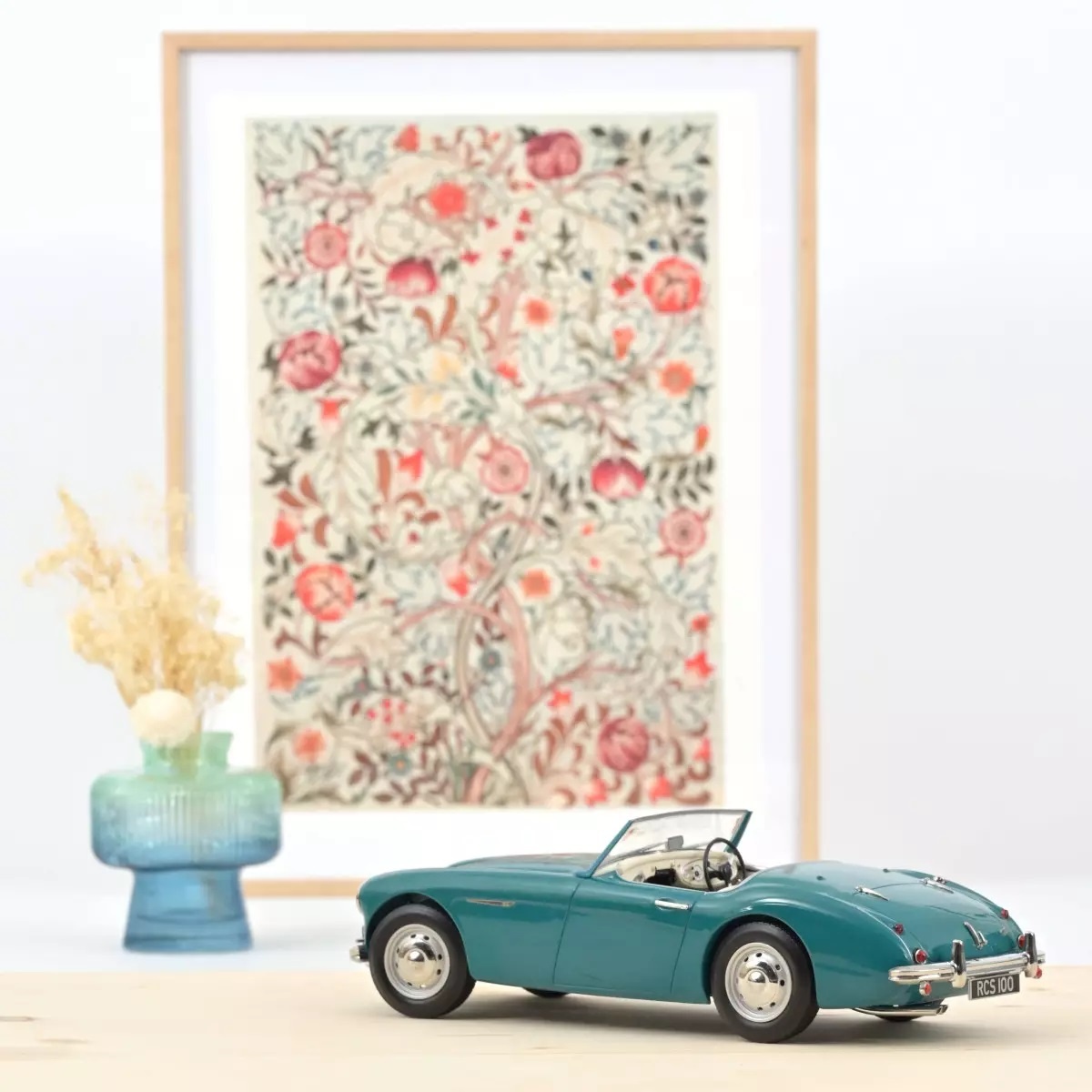 Modell im Maßstab 1:18 Austin Healey 3000 Mk1 1959 grün Norev