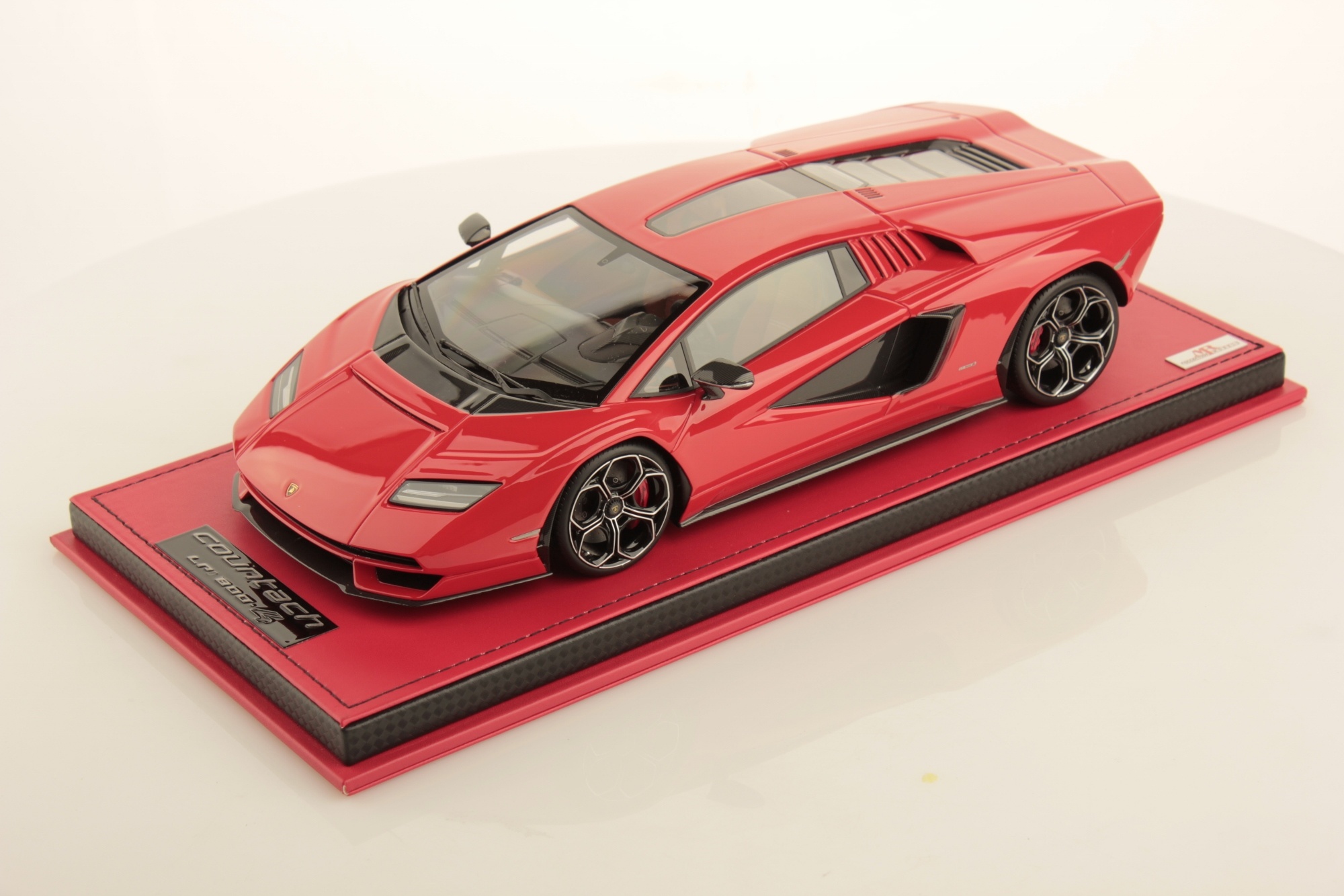 Schaalmodel 1:18 Lamborghini Countach LPI-800-4 2022 Rosso MR Collection