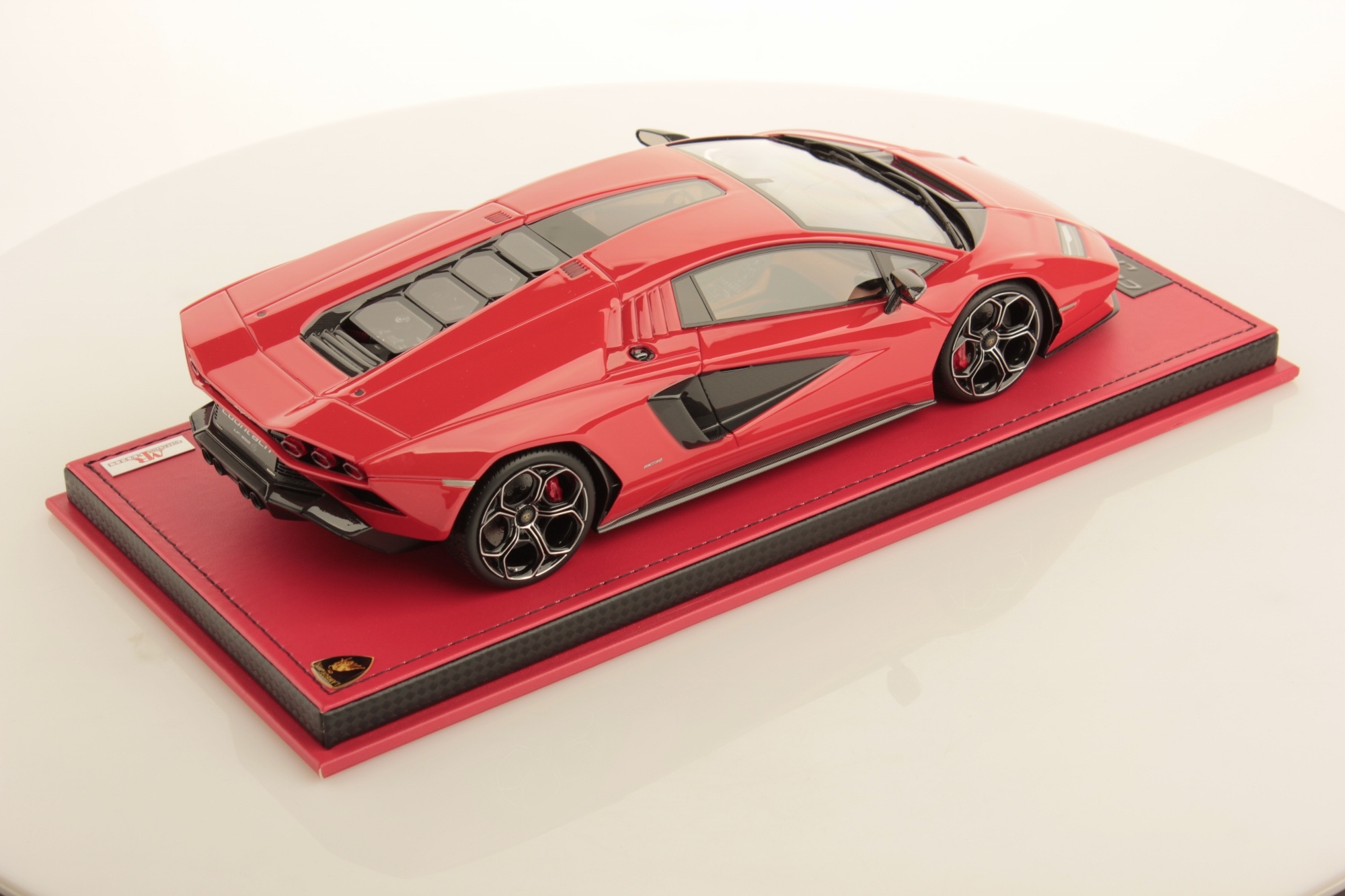 Modellauto 1:18 Lamborghini Countach LPI-800-4 2022 Rosso MR Collection