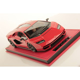 Modellauto 1:18 Lamborghini Countach LPI-800-4 2022 Rosso MR Collection