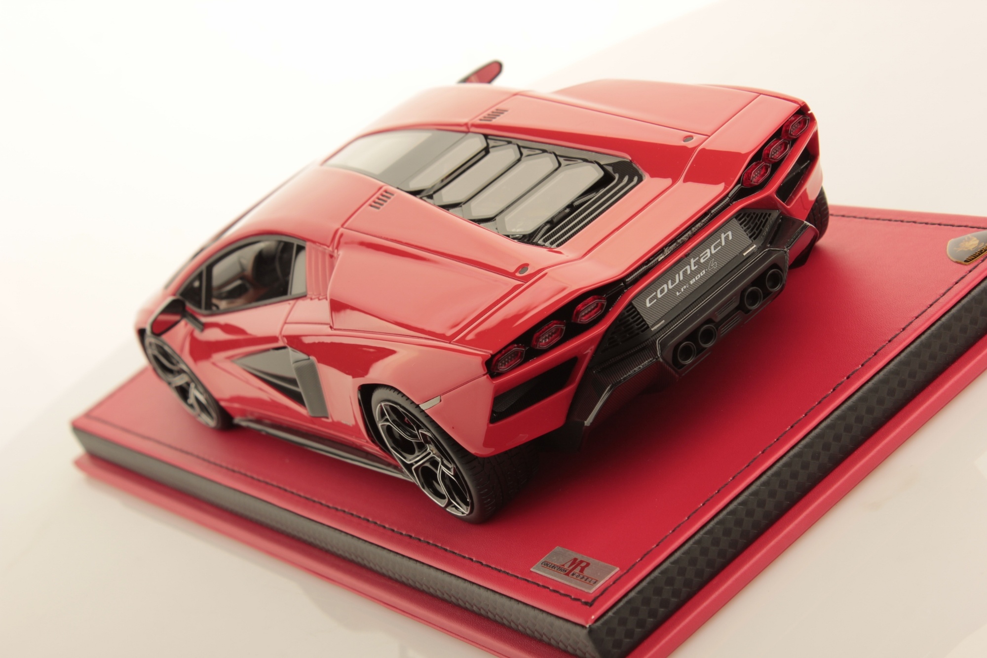 Modellauto 1:18 Lamborghini Countach LPI-800-4 2022 Rosso MR Collection