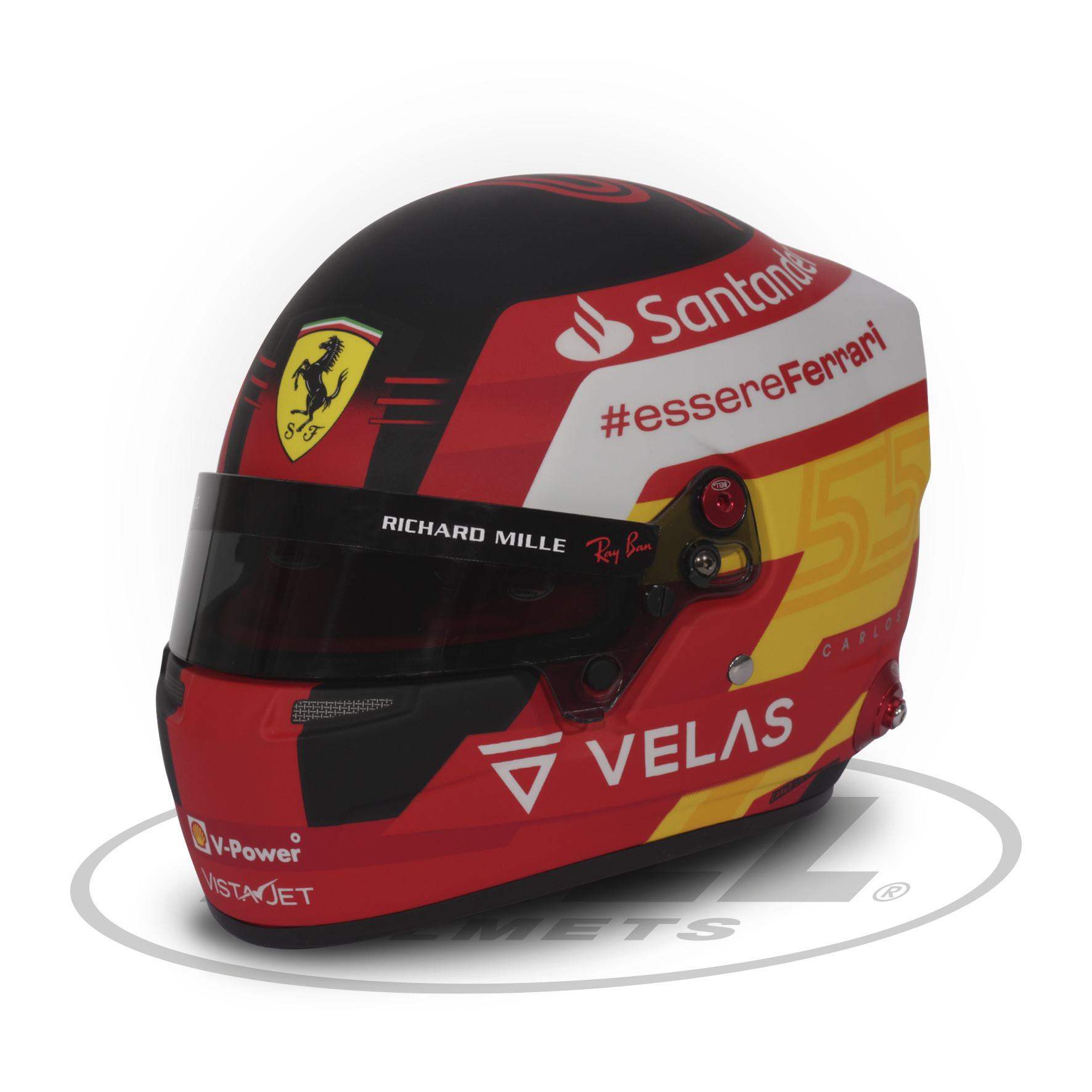 1:2 Bell Helmet Carlos Sainz 2022