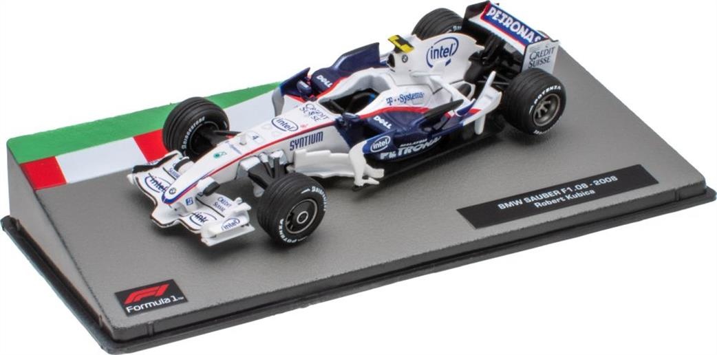 1:43 BMW Sauber F1.08 #4 Robert Kubica 2008