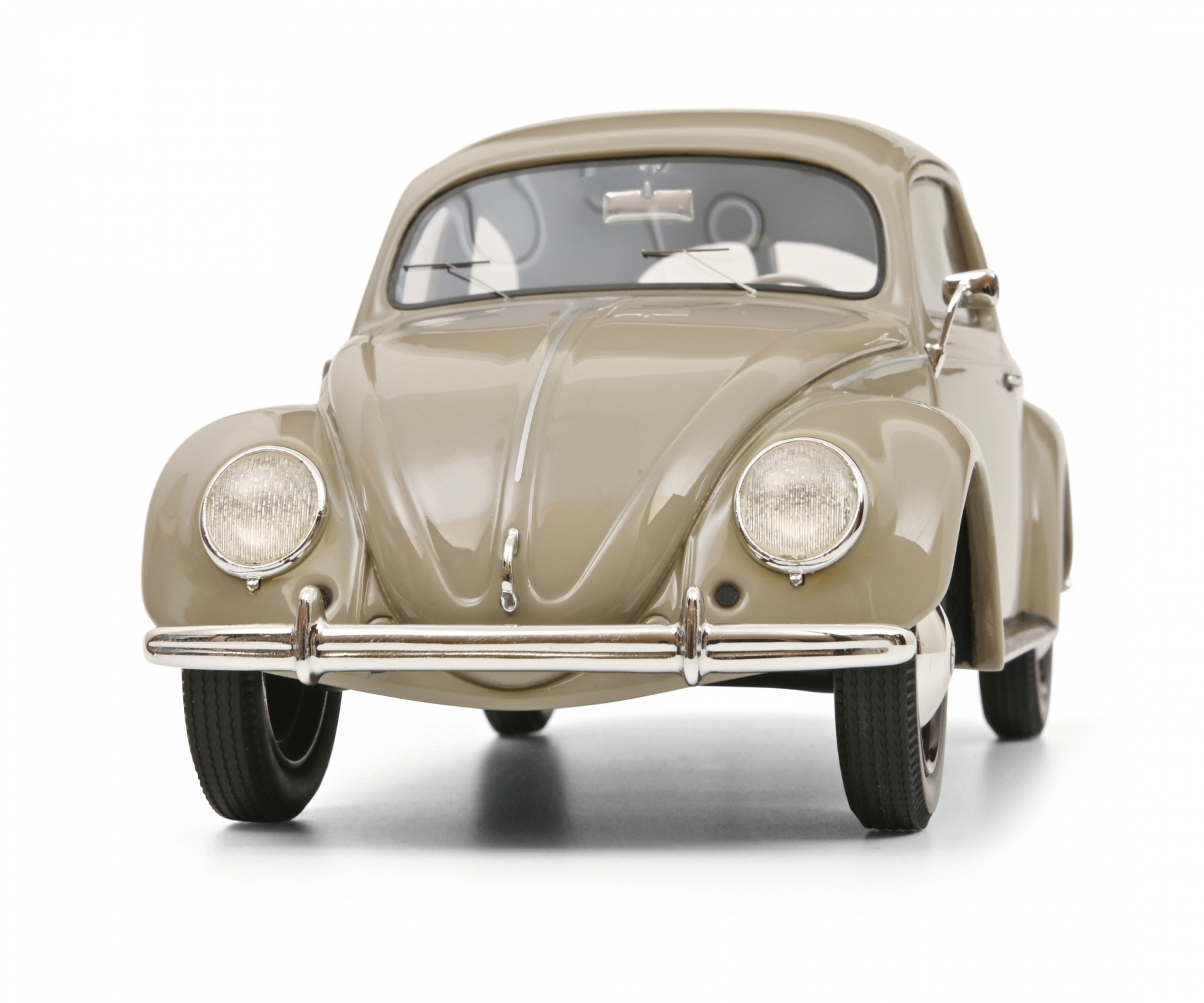 Modellauto 1:18 Volkswagen Beetle Beige Schuco