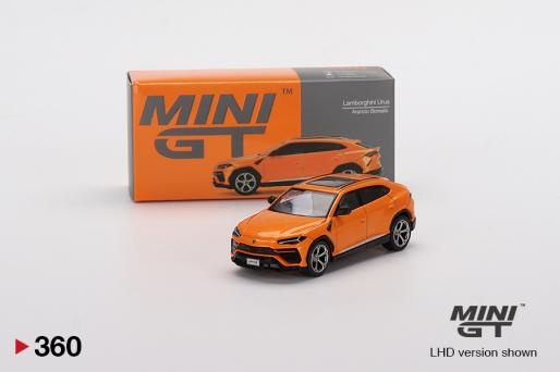 Schaalmodel 1:64 Lamborghini Urus Orange MiniGT