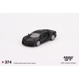 Model 1:64 Bugatti Chiron Super Sport 300+ Matt Black MiniGT