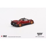 Modellauto 1:64 Pagani Zonda F Rosso Dubai MiniGT