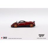 Modellauto 1:64 Pagani Zonda F Rosso Dubai MiniGT