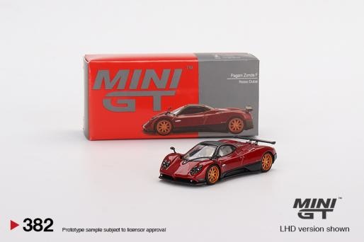 Scalemodel 1:64 Pagani Zonda F Rosso Dubai MiniGT