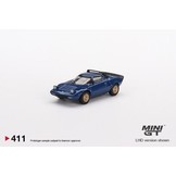 Scalemodel 1:64 Lancia Stratos HF Stradale Bleu Vincennes MiniGT
