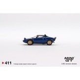Scalemodel 1:64 Lancia Stratos HF Stradale Bleu Vincennes MiniGT