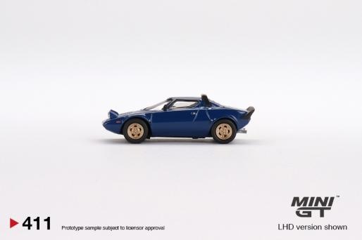 Scalemodel 1:64 Lancia Stratos HF Stradale Bleu Vincennes MiniGT