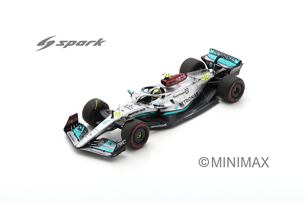 Turbulentie monster Toegepast Schaalmodel 1:18 Mercedes-AMG Petronas F1 W13 #44 Lewis Hamilton Bahrain GP  2022 Spark - Pole Position