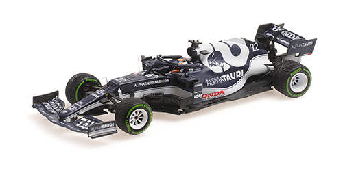 1:43 Scuderia Alpha Tauri AT02 #22 Yuki Tsunoda 'Turkish GP 2021' Minichamps