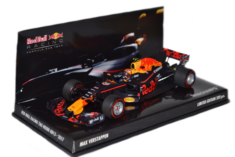 Schaalmodel 1:43 Red Bull Racing TAG Heuer RB13 #33 Max Verstappen