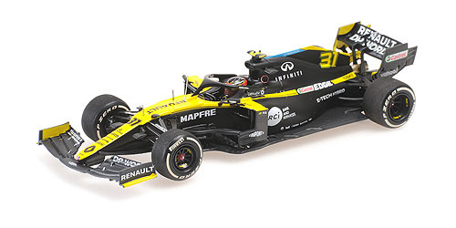 Modellauto 1:43 Renault DP World F1 Team R.S. 20 #31 Esteban Ocon '2nd Place Sakhir GP 2020' Minichamps