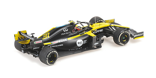 Scalemodel 1:43 Renault DP World F1 Team R.S. 20 #31 Esteban Ocon '2nd Place Sakhir GP 2020' Minichamps