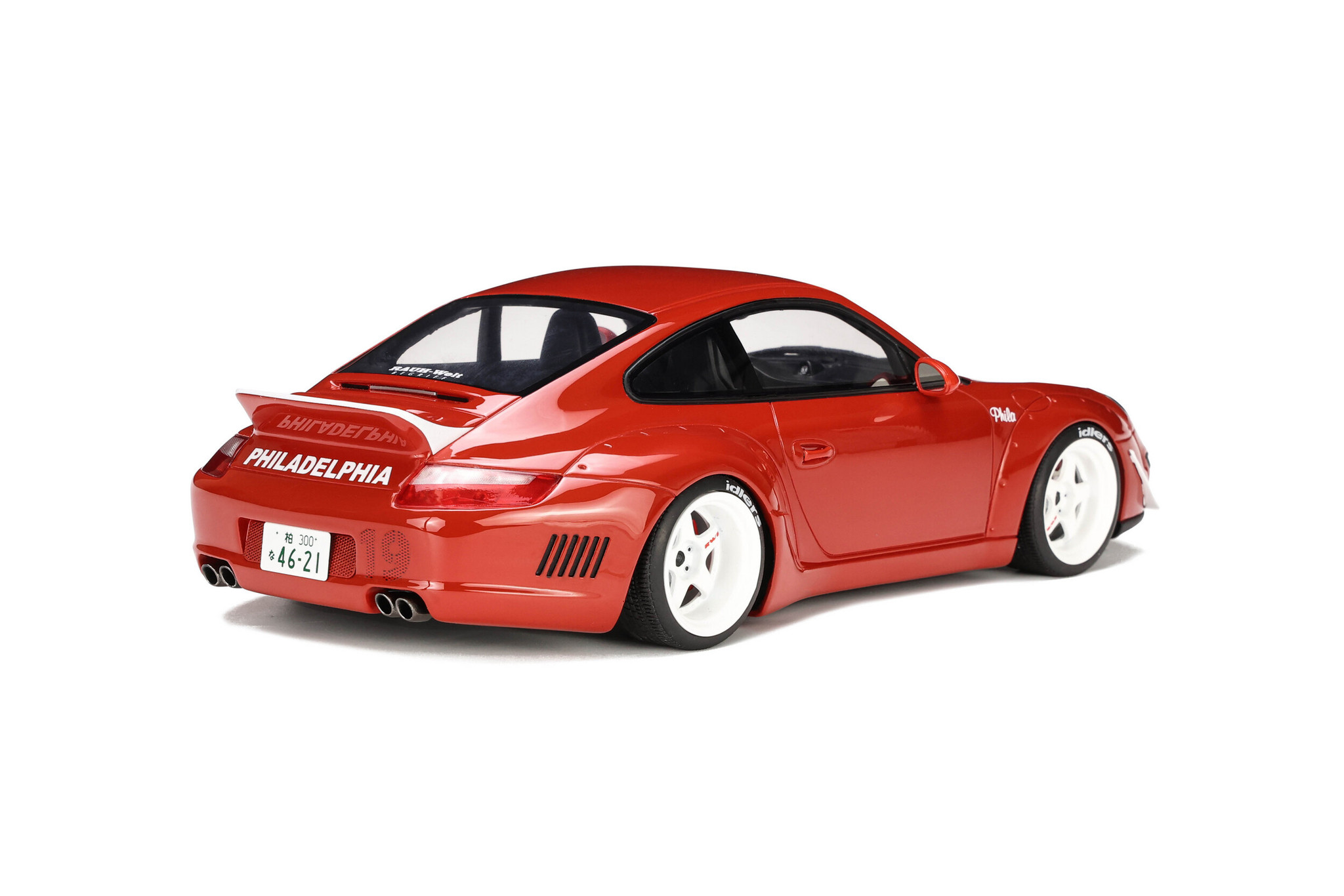 1:18 Porsche 911 RWB Aka Phila Rood 2021