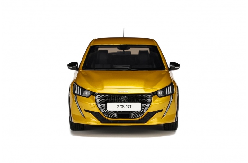 Scalemodel 1:18 Peugeot 208 GT Yellow - Ottomobile