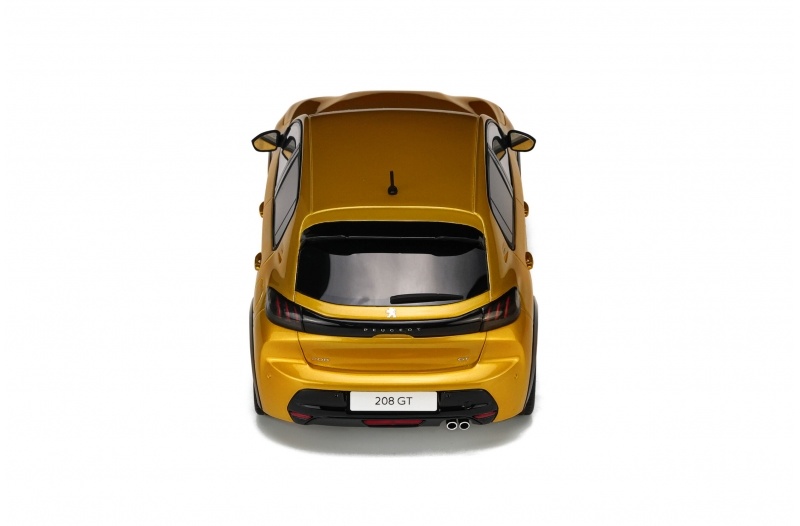Scalemodel 1:18 Peugeot 208 GT Yellow - Ottomobile