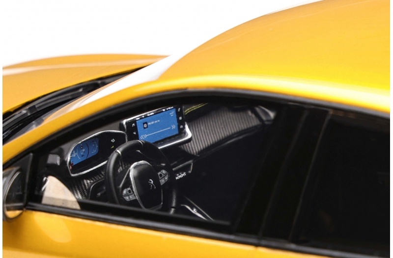 Scalemodel 1:18 Peugeot 208 GT Yellow - Ottomobile