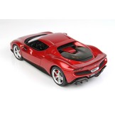 Scalemodel 1:18 Ferrari 296 GTB Rosso Imola & Silver Wheels BBR