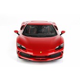Scalemodel 1:18 Ferrari 296 GTB Rosso Imola & Silver Wheels BBR