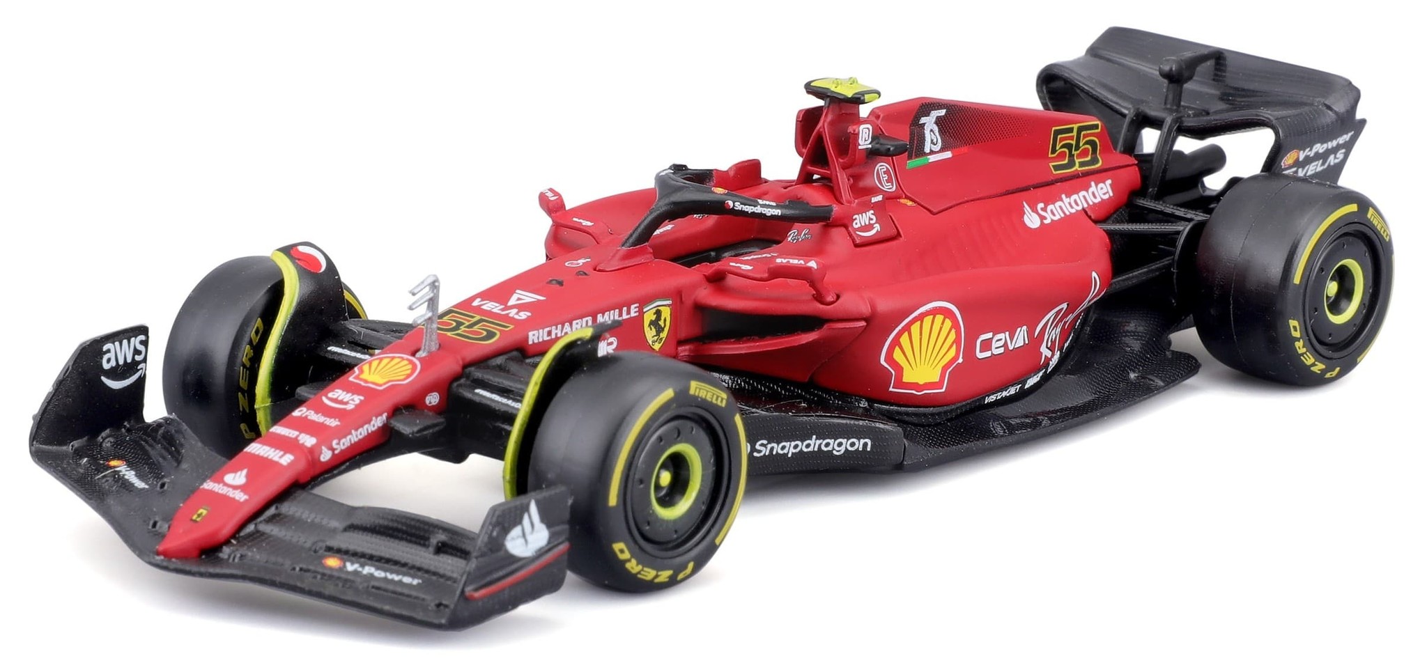 1:43 Ferrari F1-75 #55 C. Sainz
