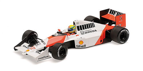 je bent mosterd Fjord Schaalmodel 1:18 McLaren MP4/5B #27 Ayrton Senna World Champion 1990  Minichamps - Pole Position