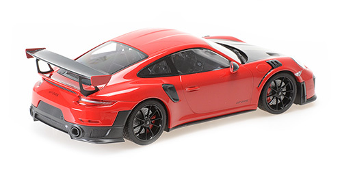 Schaalmodel 1:18 Porsche 911 (991.2) GT2 RS 2019 Red Minichamps