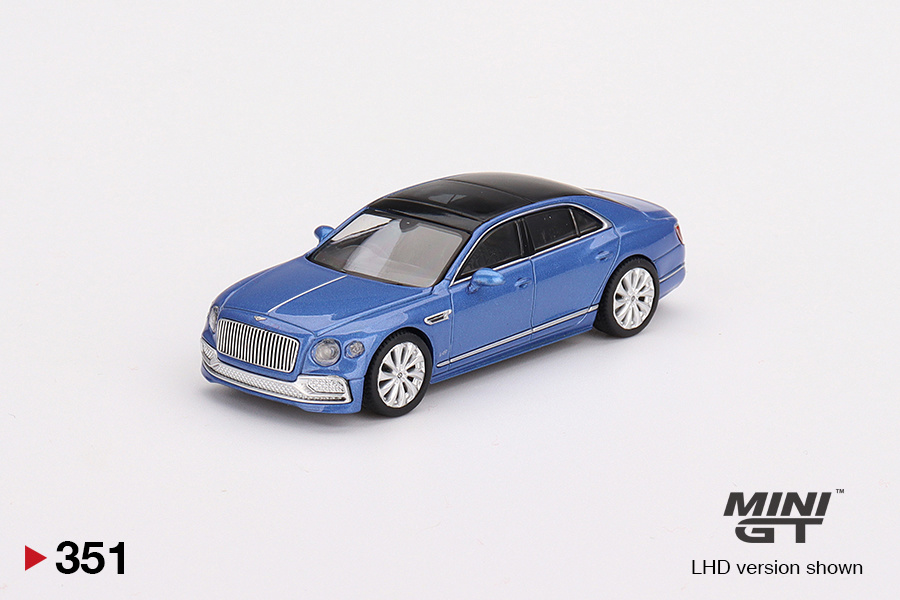 1:64 Bentley Flying Spur Neptune Blue MiniGT