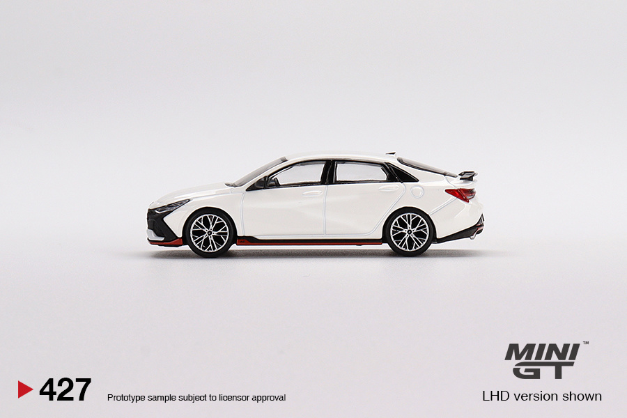 Schaalmodel 1:64 Hyndai Elantra N Ceramic White