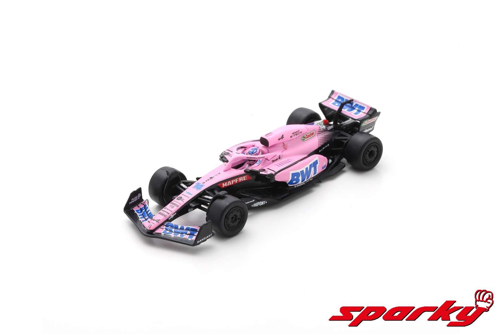 1:64 Alpine A522 Alonso 2022