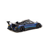 Schaalmodel 1:64 Pagani Zonda Revolucion Blue Metallic Tarmac Works
