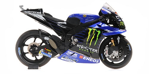 Modell Motor 1:12 Yamaha YZR-M1 #12 Maverick Vinales MotoGP 2021 Minichamps