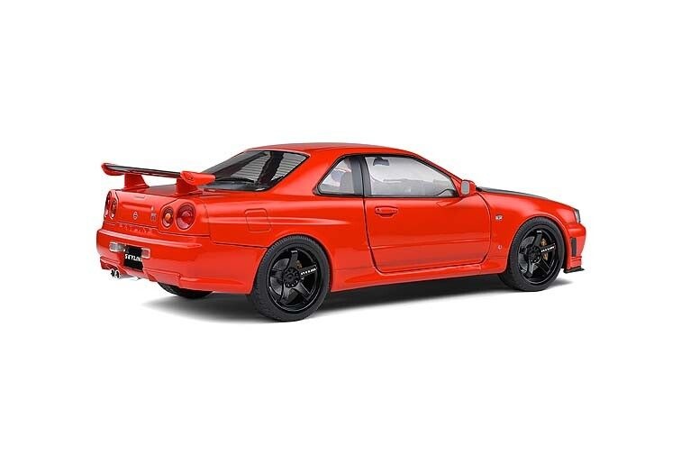 1:18 Nissan Skyline R34 GT-R  1999 Rot