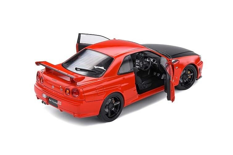 1:18 Nissan Skyline R34 GT-R  1999  Red