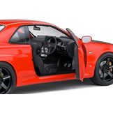 1:18 Nissan Skyline R34 GT-R  1999 Rood