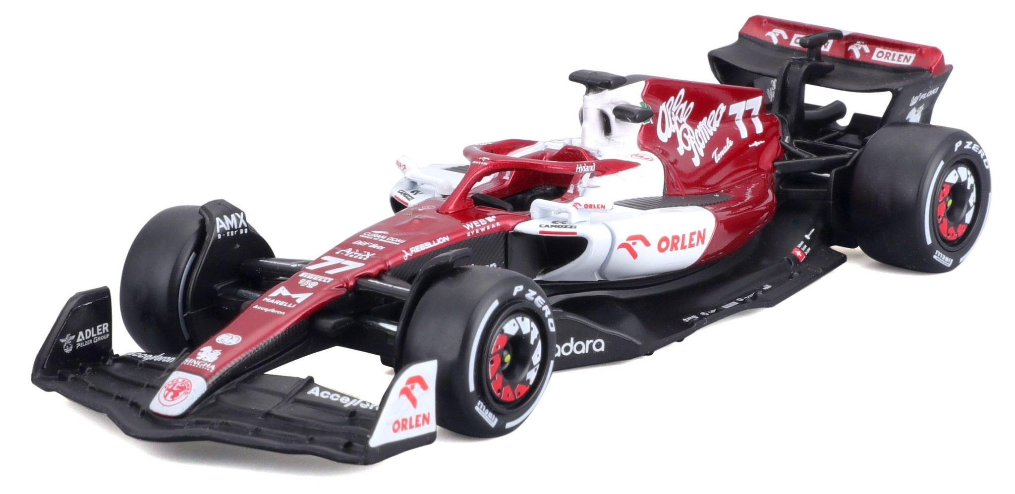 1:43 Alfa Romeo F1 Team Orlen C42 Valtteri Bottas 2022 *Without driver figure*