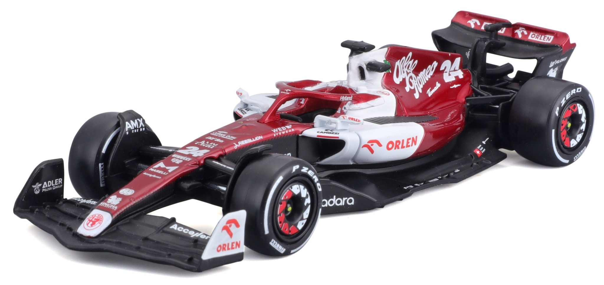 1:43 Alfa Romeo F1 Team Orlen C42 Guanyu Zhou 2022 *Ohne Fahrerfigur*
