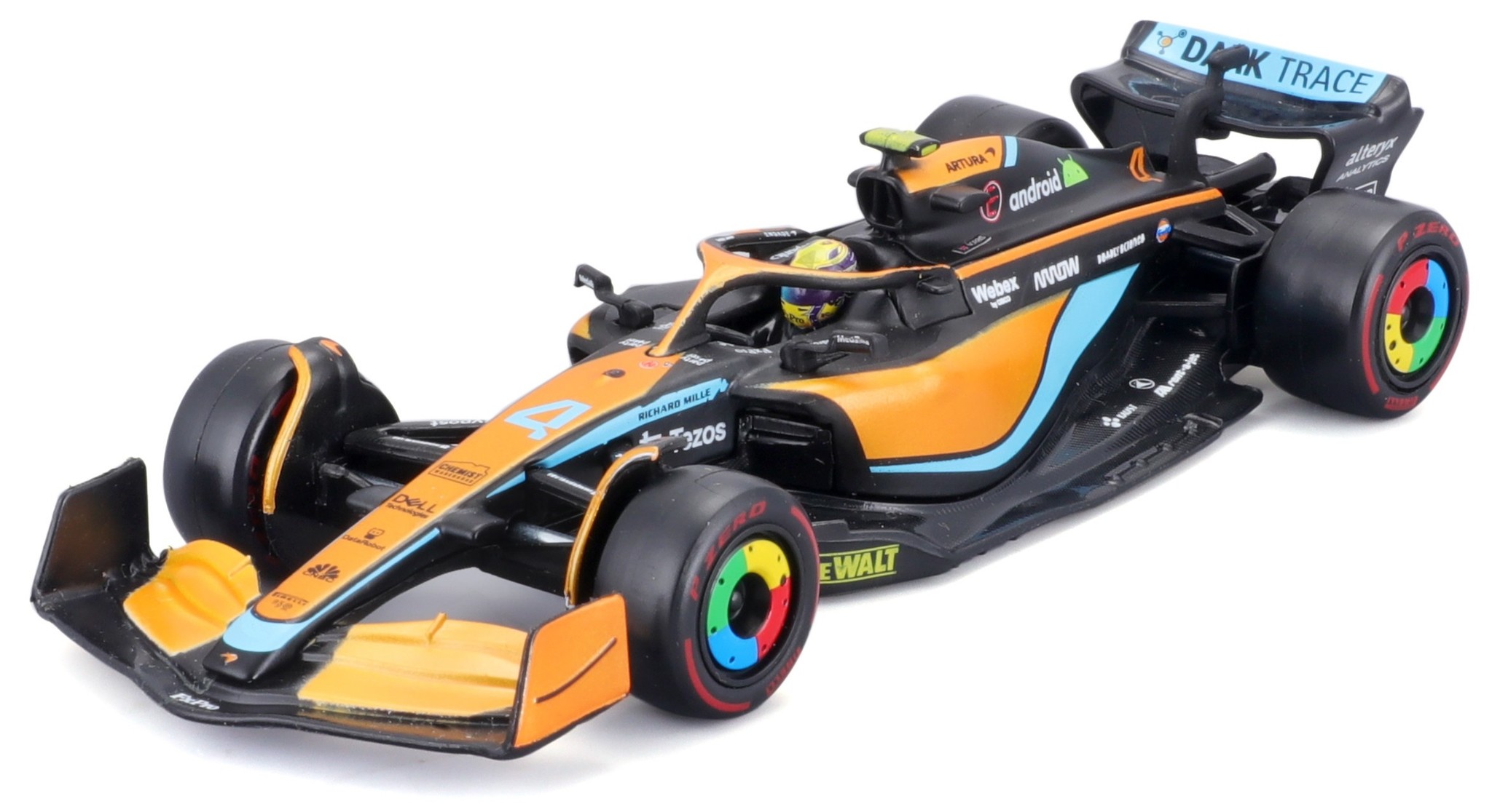 1:43 McLaren MCL36 Lando Norris *With driver figure*